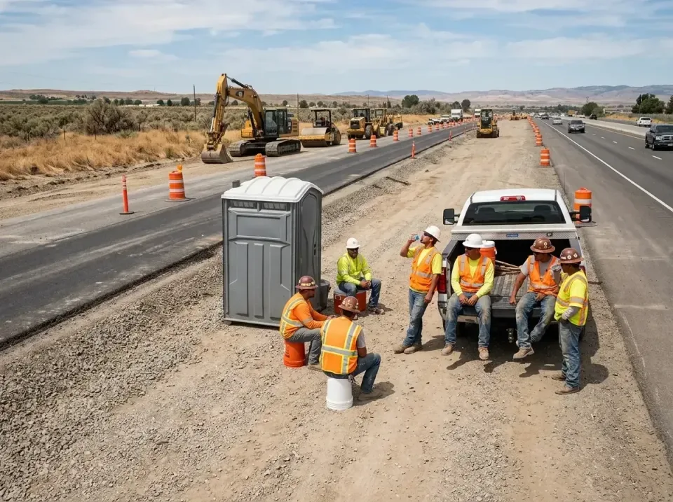 highway-road-construction-crew-007 — frequently asked questions, Porta Potty and Restroom Rentals in Pennside, PA